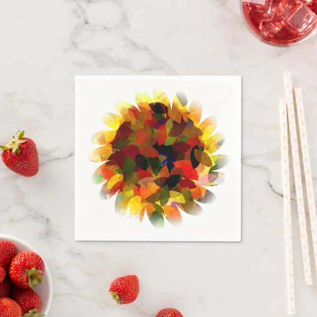 SUNFLOWER SERVIETTE (Beispiel)