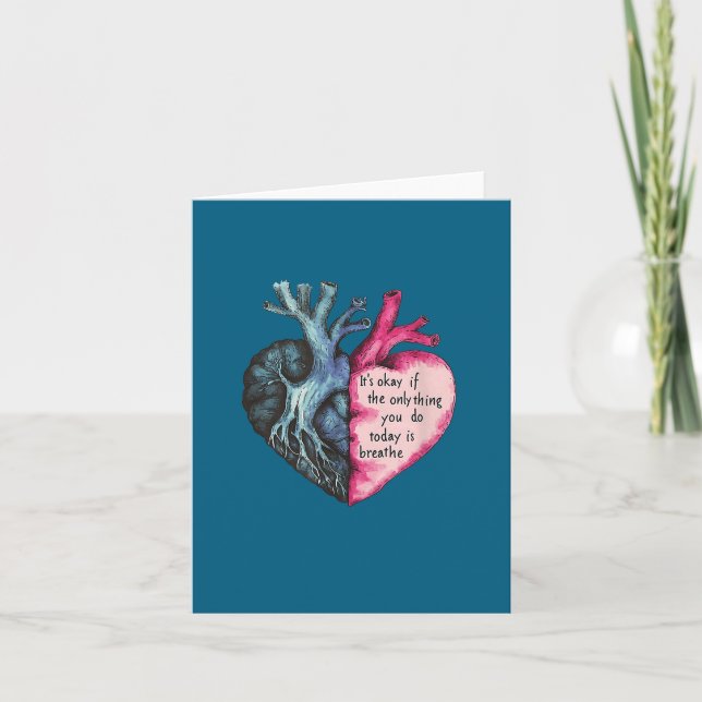 Sunflower Suicide Awareness  Karte (Vorderseite)