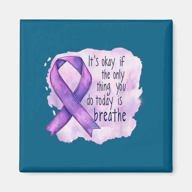 Sunflower Suicide Awareness  Magnet (Vorne)