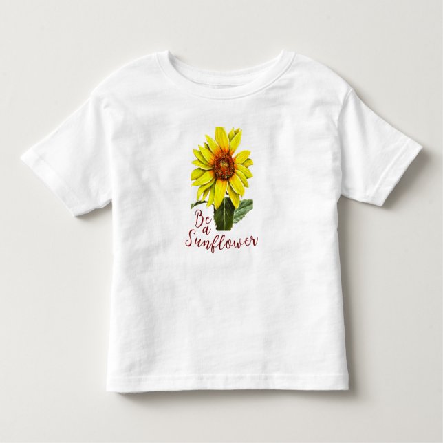 Sunflower Toddler T-Shirt (Vorderseite)