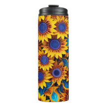Sunflower Travel Mug