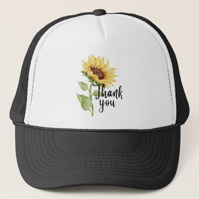 Sunflower Truckerkappe (Vorderseite)