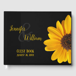 Sunflower Wedding Gästebuch