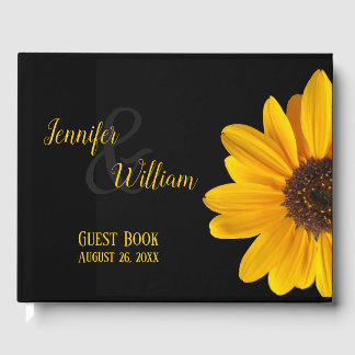 Sunflower Wedding Gästebuch