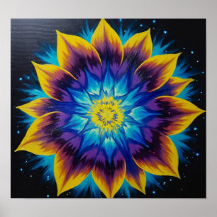 SunFlowerHexe Poster