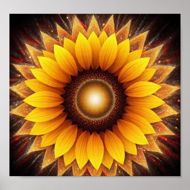 SunFlowerHexe Poster (Vorne)