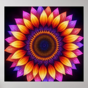 SunFlowerHexe Poster