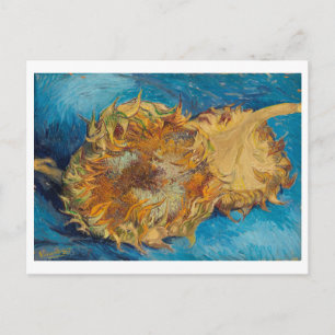 "SUNFLOWERS" 1887 VON VINCENT VAN GOGH POSTCARD POSTKARTE