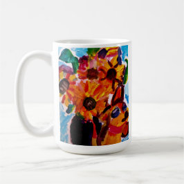 Sunflowers and chihuahua  kaffeetasse