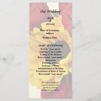 Sunflowers and Roses Bouquet Programm