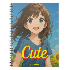 Sunflowers and Your Smile Notizblock