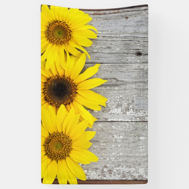 Sunflowers Banner (Vertikal)