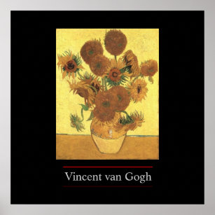 Sunflowers by Van Gogh Poster Imprimer