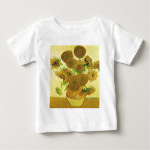 Sunflowers By Vincent Van Gogh Baby T-shirt