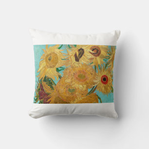 Sunflowers by Vincent van Gogh Kissen