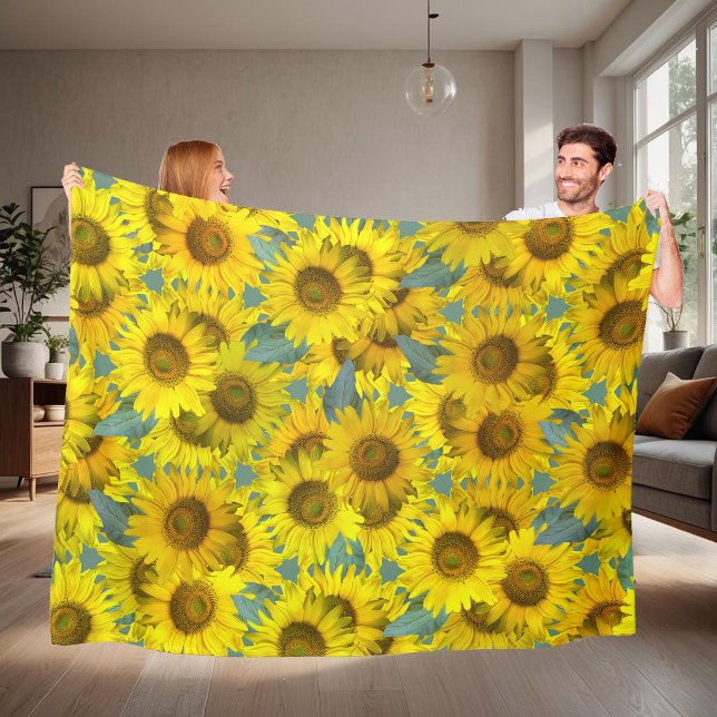Sunflowers  fleecedecke (Von Creator hochgeladen)