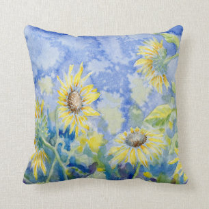 "Sunflowers II" Kissen