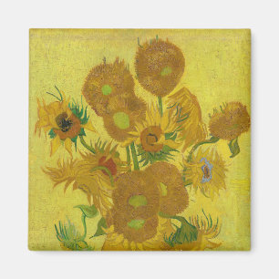 Sunflowers-Vincent van Gogh Magnet