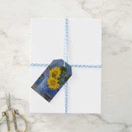 Sunflowers Wedding Vielen Dank Gast Gefallen Geschenkanhänger