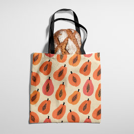 Sunfruit Slice Papaya Orange Hues Tasche