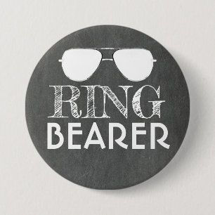 Sungasse Ring Bearer Ring Security Wedding Button