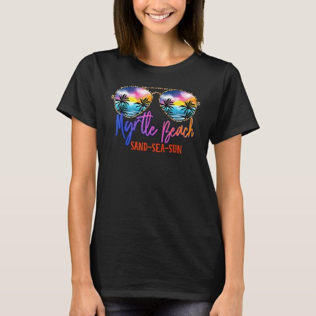 Sunglasses Myrtle Beach Carolina Vacation Family G T-Shirt (Vorderseite)