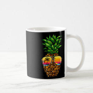 Sungles Pineaple Aloha Hawaii Luau Hawaiian Vacat Kaffeetasse