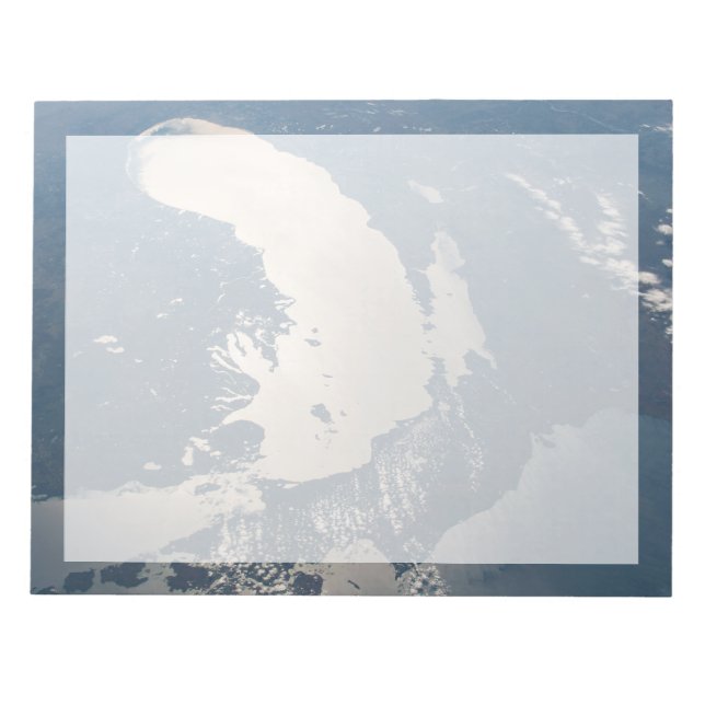 Sunglint Beams Off Lake Michigan Notizblock (Vorderseite)