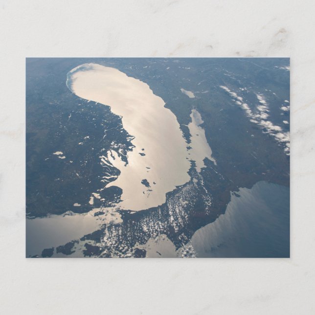 Sunglint Beams Off Lake Michigan Postkarte (Vorderseite)