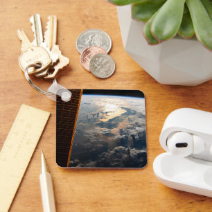 Sunglint blickt vor Celebes Meer in Südostasien Schlüsselanhänger