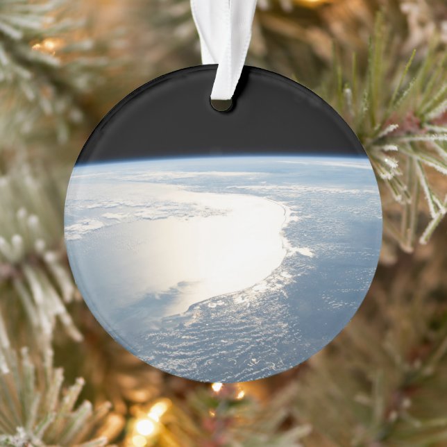 Sunglint Reflète Le Golfe Du Mexique (Arbre)