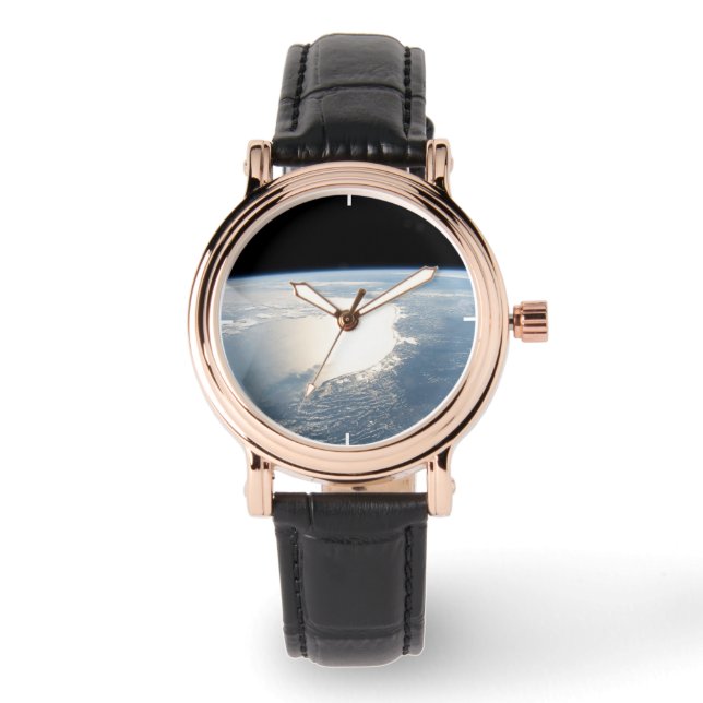 Sunglint spiegelt den Golf von Mexiko wider Armbanduhr (Vorderseite)