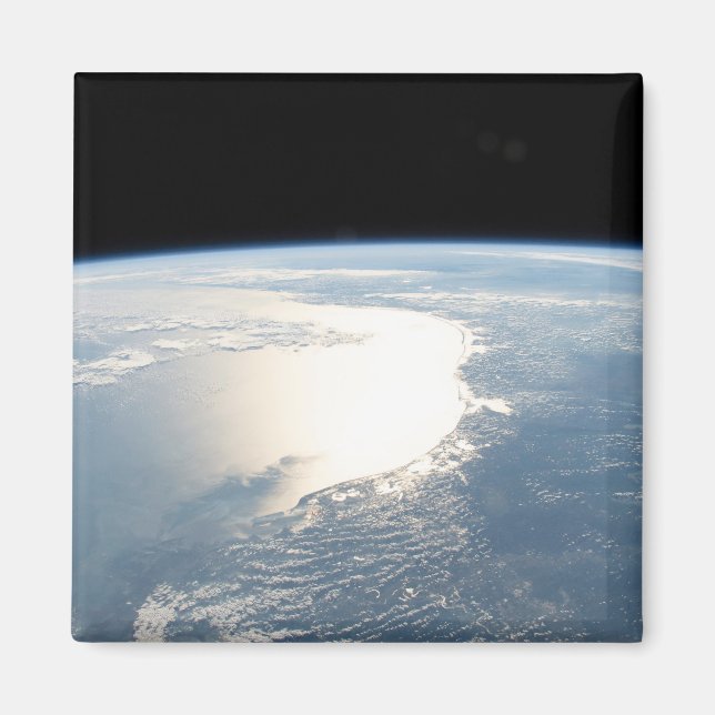 Sunglint spiegelt den Golf von Mexiko wider Magnet (Vorne)