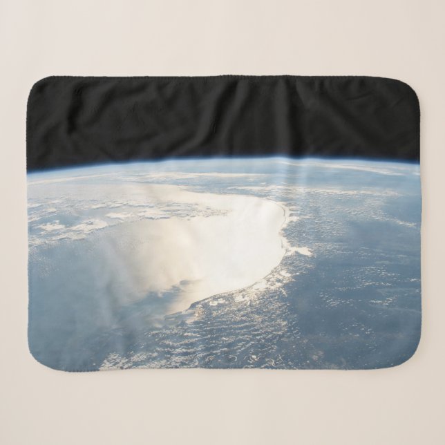 Sunglint spiegelt den Golf von Mexiko wider Sherpadecke (Vorderseite (Horizontal))
