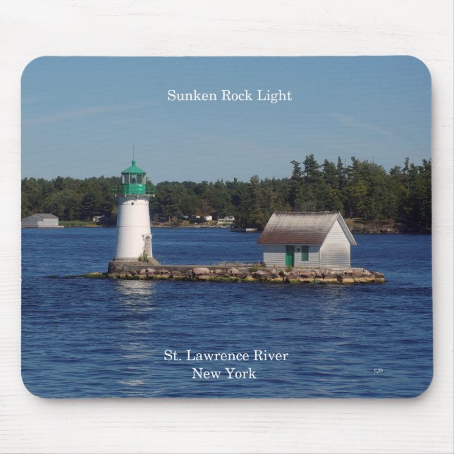 Sunken Rock Light Mousepad (Vorne)