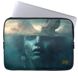 Sunken Secrets Mythic Ocean Depths Art Laptopschutzhülle