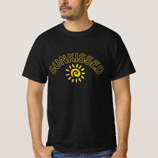 Sunkissed T Shirt Design Summer Sea Beach Sonnenun