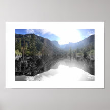 Sunlight in the Valley Reflection Photography