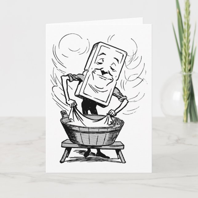"Sunlight Soap Advertisement" Postkarte (Vorderseite)