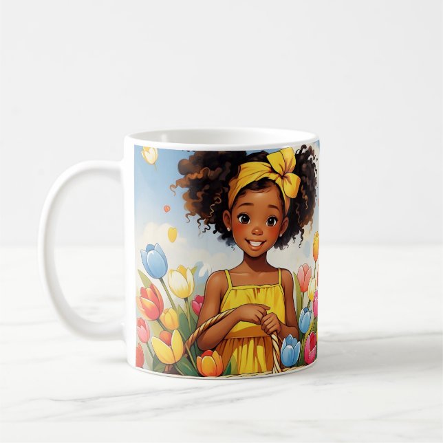 " SUNLIT BLOOM " KAFFEETASSE (Links)