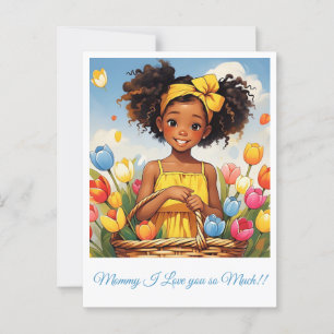 " SUNLIT BLOOM " POSTKARTE