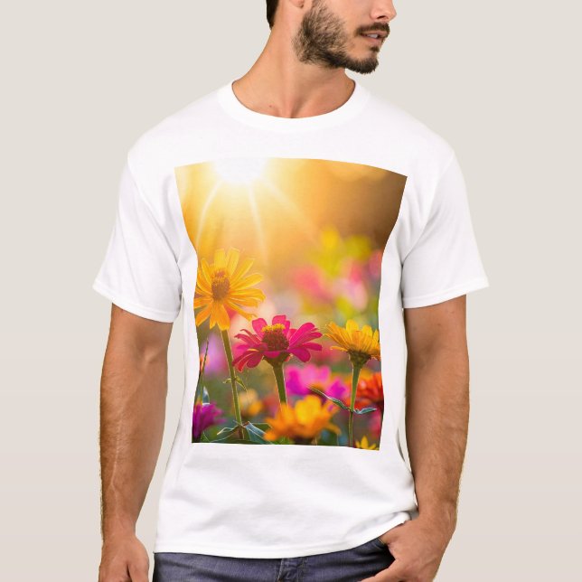 Sunlit Bloom  T-Shirt (Vorderseite)