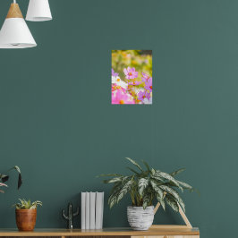 Sunlit Chorus of Pink Poster