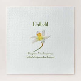Sunlit Daffodil mit Blume