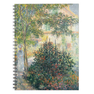 Sunlit Garden Path Impressionist Notebook Notizblock