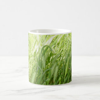 Sunlit Gras Kaffeetasse