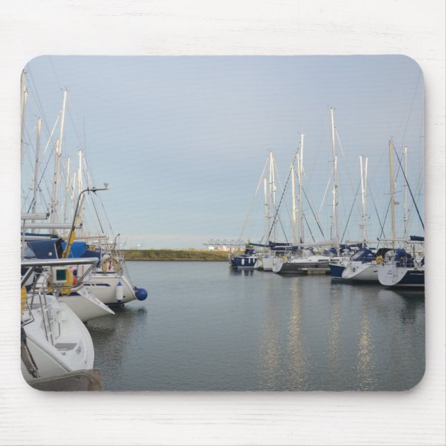 Sunlit Masts Mousepad (Vorne)