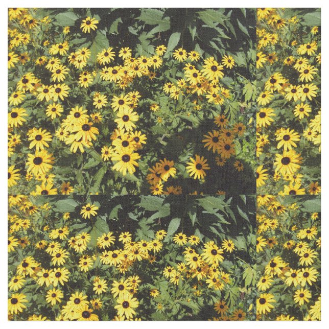 Sunlit Meadow Stoff (Nahaufnahme)