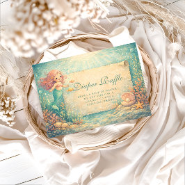 Sunlit Mermaid Reef Diapper Raffle Begleitkarte