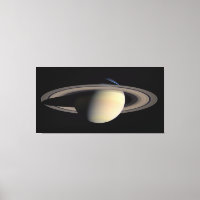 Sunlit Saturn Gas Giant Planet von Cassini